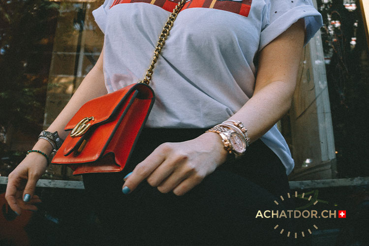 Photo of a luxury handbag