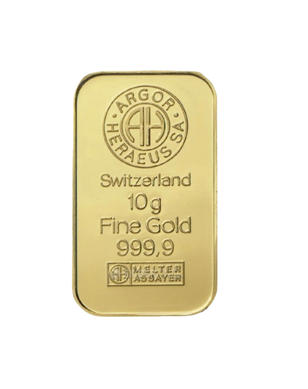 Lingot 10g d’or fin