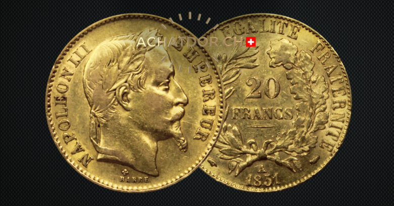 L&rsquo;histoire de la pi&egrave;ce Napol&eacute;on de 20 francs
